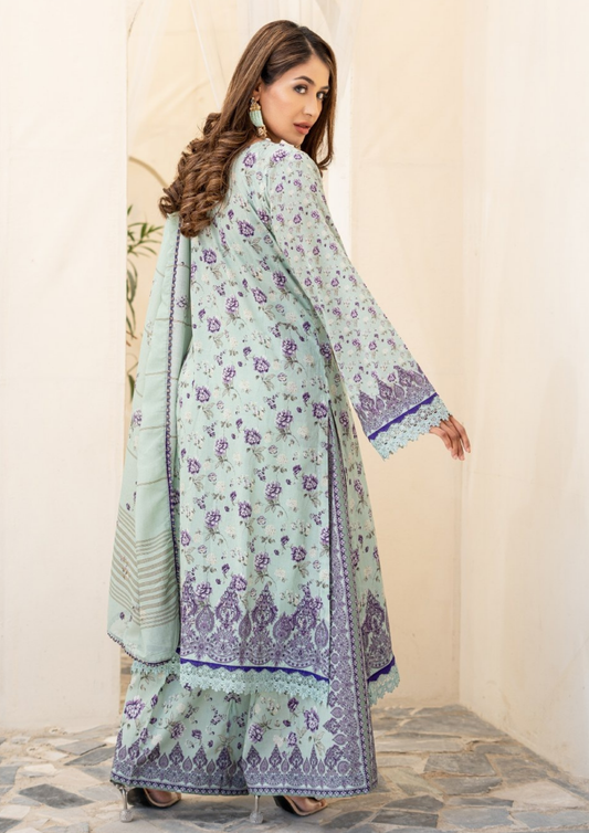 SAJAL - Unstitched 3-Piece Digital Lawn