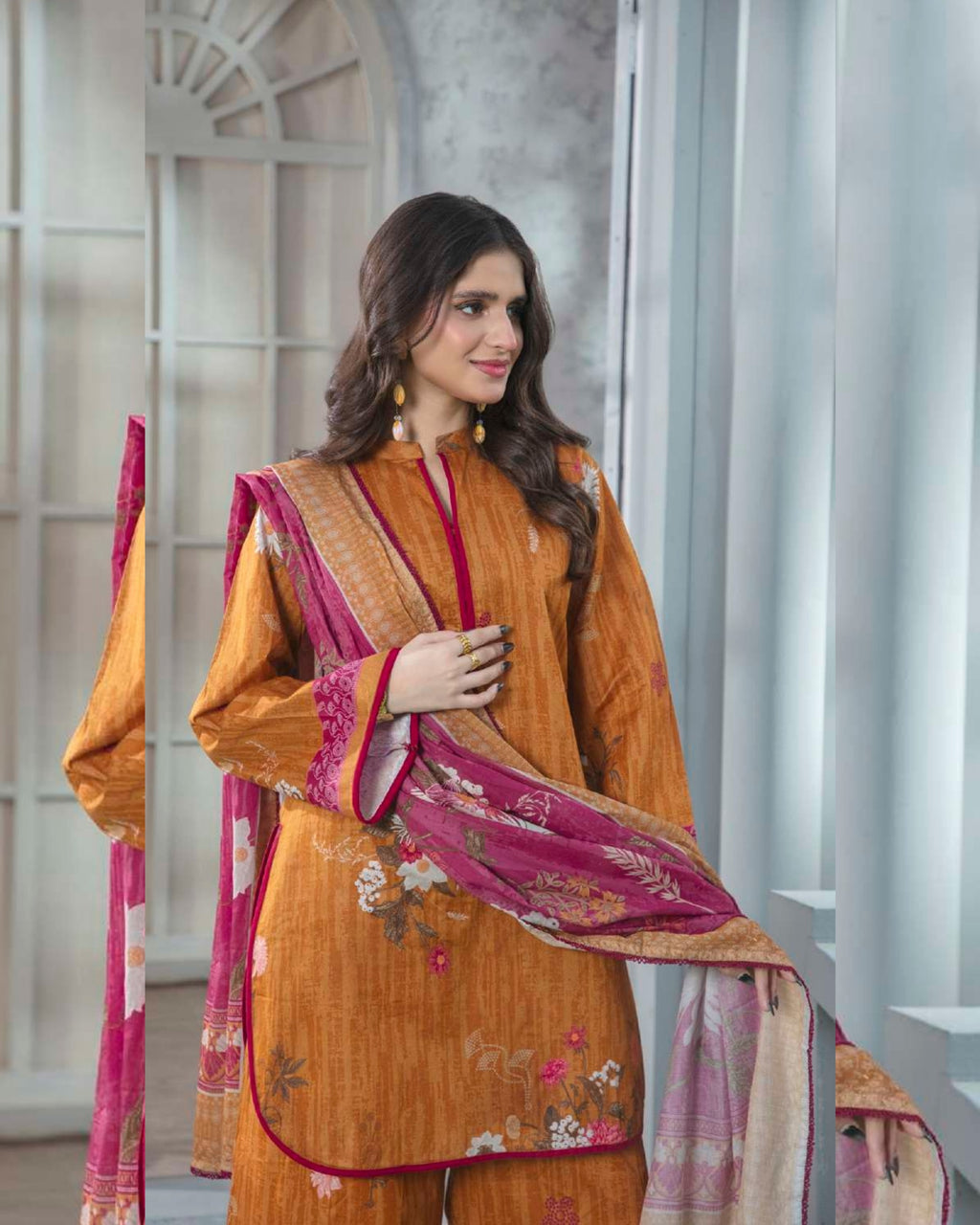 MOOMAL - Unstitched 3PCS Lawn