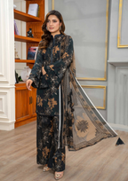 AROOHI - Unstitched 3-Piece Printed Lawn