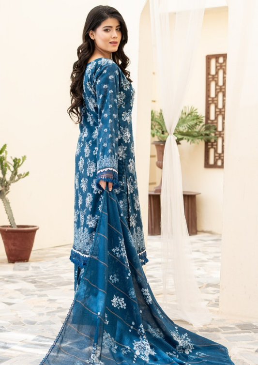 SAJAL - Unstitched 3-Piece Digital Lawn