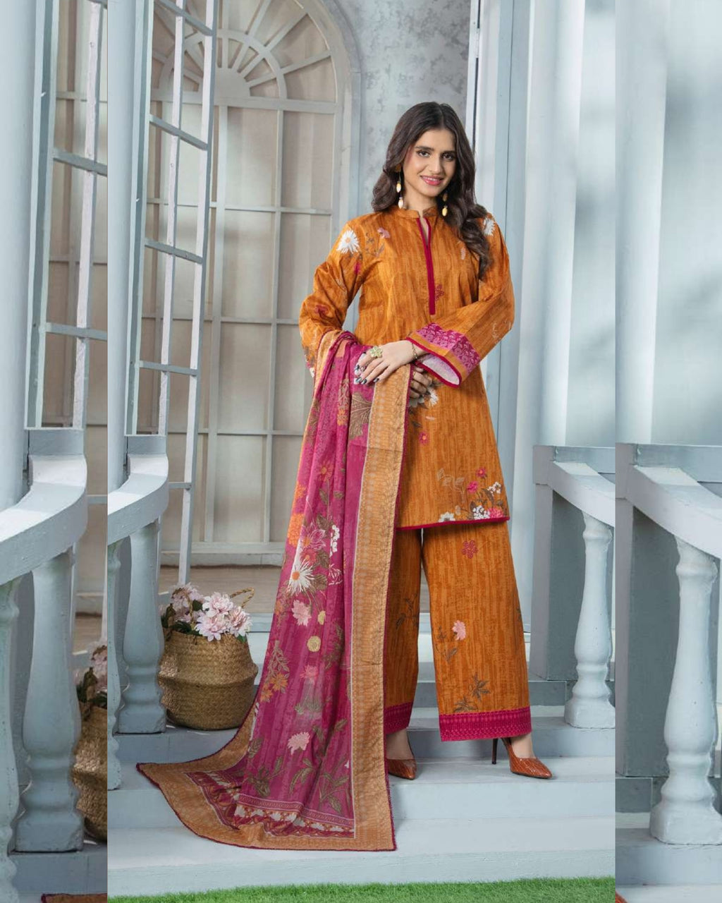 MOOMAL - Unstitched 3PCS Lawn