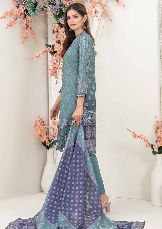 ULFAT - Unstitched 3-Piece Digital Lawn Prints