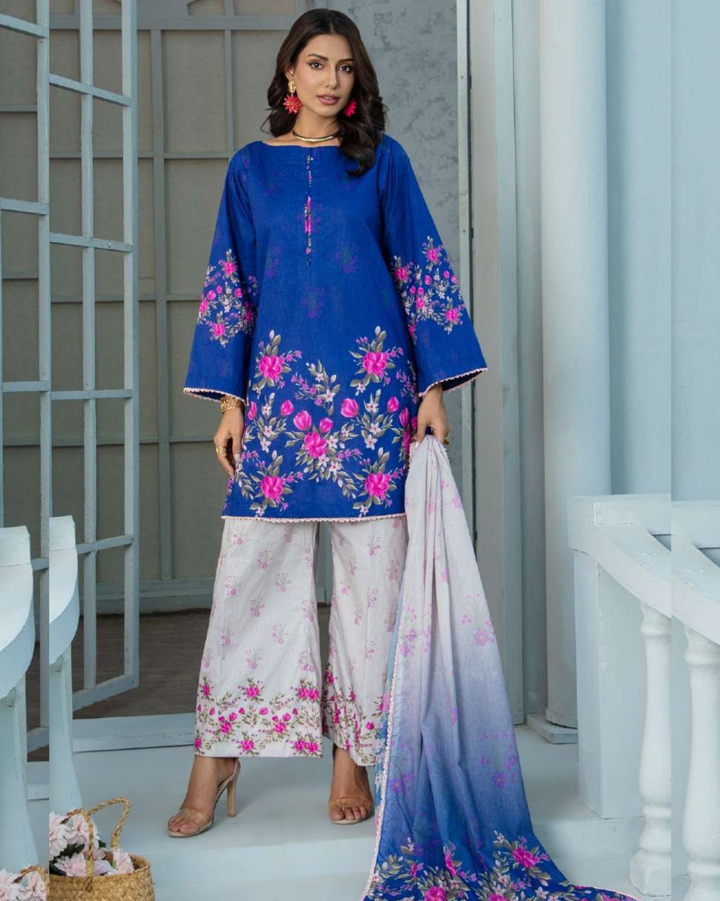 GULZAR - Stitched Lawn by Moncheri