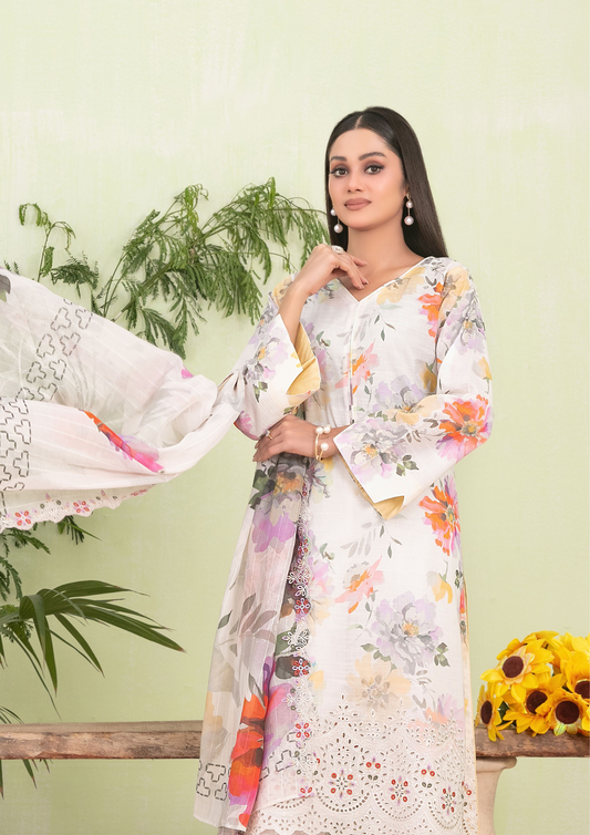 COCO - Unstitched 3-Piece Luxury Embroidered