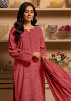 BELLA - Unstitched Embroidered Chamki Dhanak