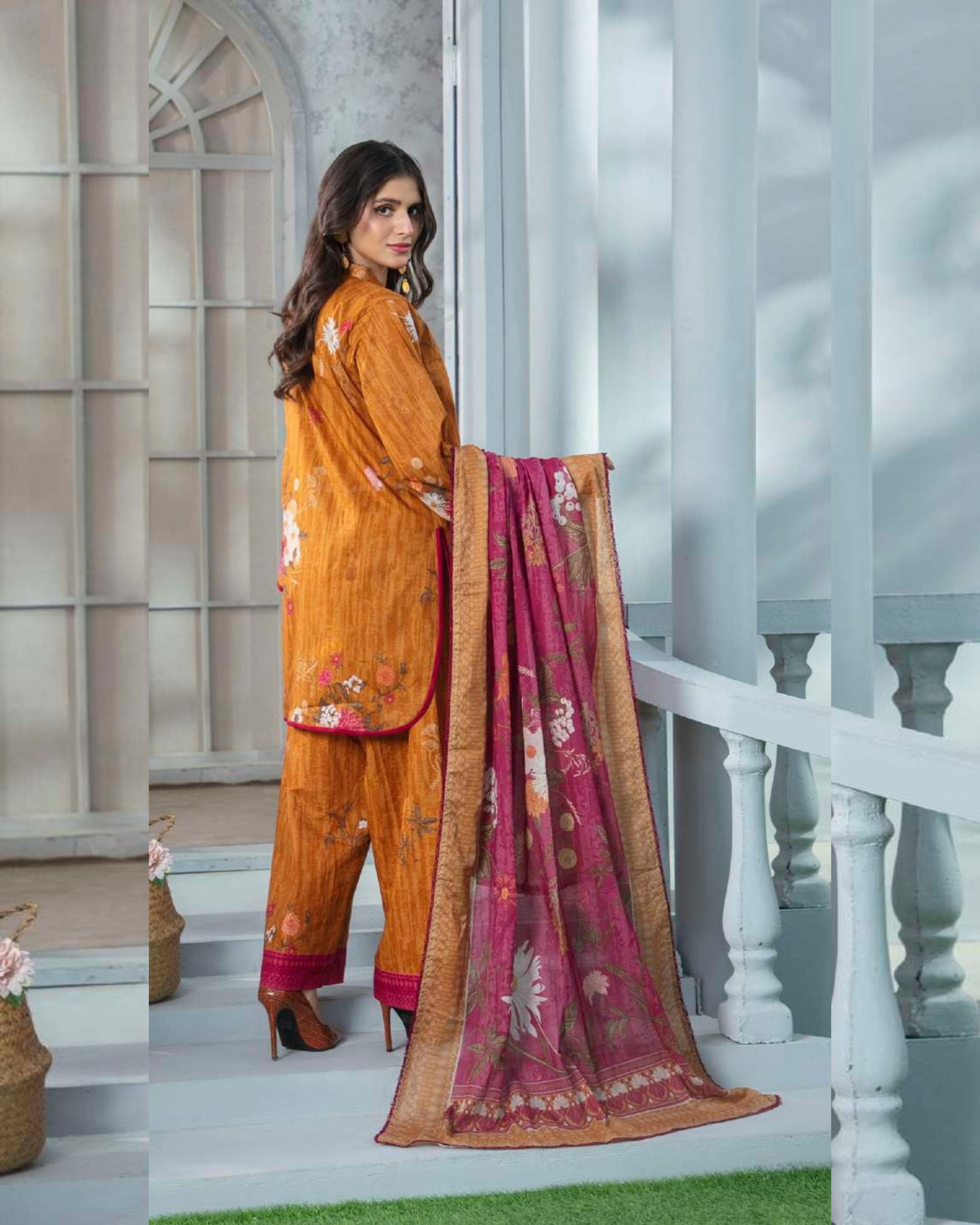 GULZAR - Stitched Lawn by Moncheri