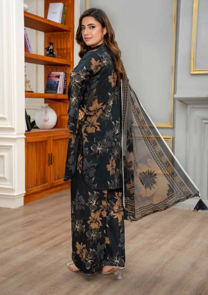 AROOHI - Unstitched 3-Piece Printed Lawn