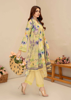 AQAS - Unstitched 3-Piece Digital Printed