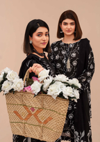 GULL E SIYAH - Unstitched 3-Piece Diigital Printed Lawn