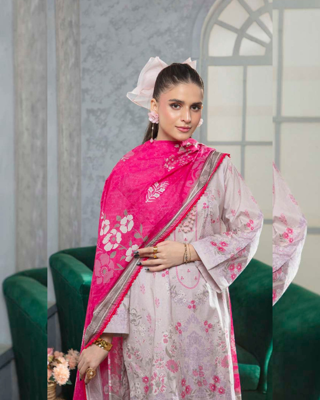 GULZAR - Stitched Lawn by Moncheri