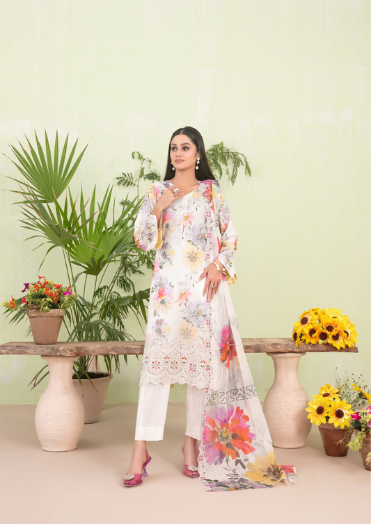 COCO - Unstitched 3-Piece Luxury Embroidered