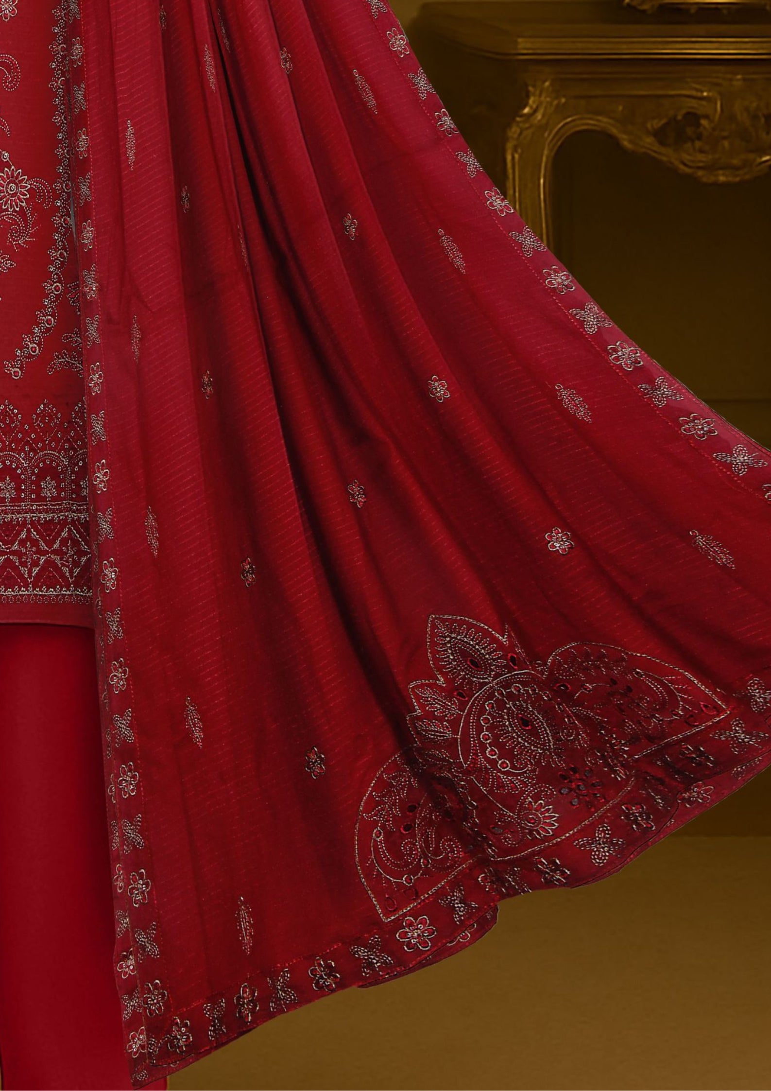 Shabnam - Unstitched 3-Piece Exclusive Dhanak
