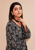 GULL E SIYAH - Unstitched 3-Piece Diigital Printed Lawn