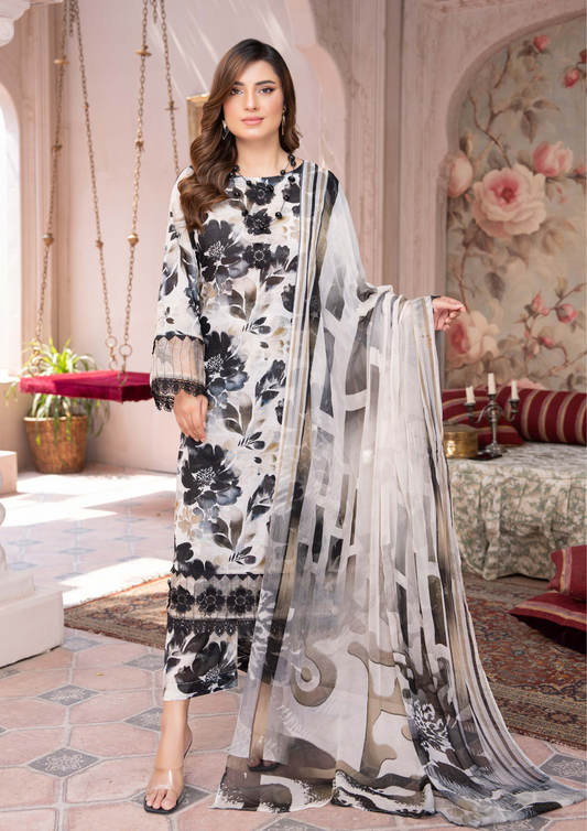 CARNIVAL - Unstitched 3-Piece Digital Lawn