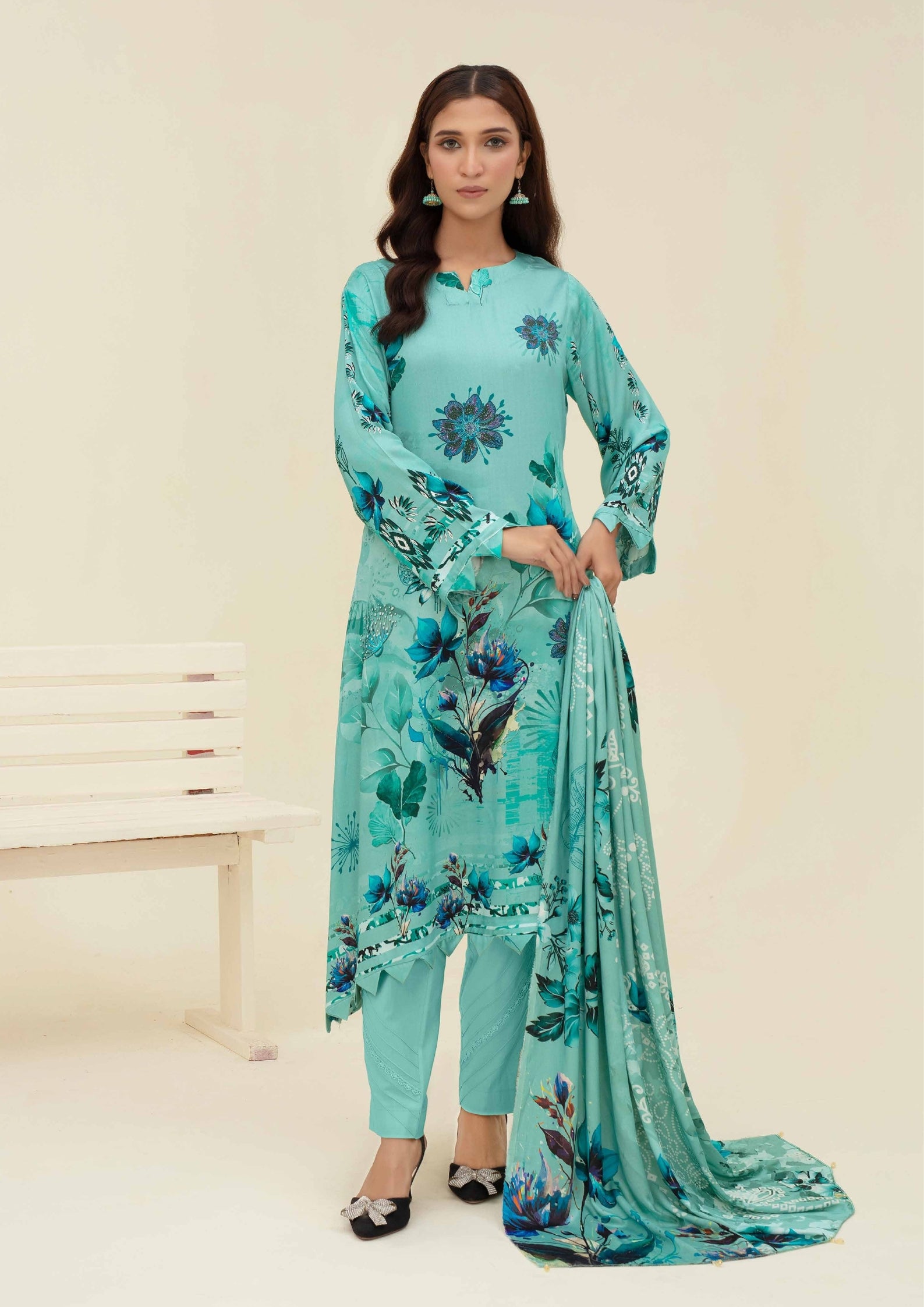 RIWAAYAT - 3-PCS Unstitched Prints
