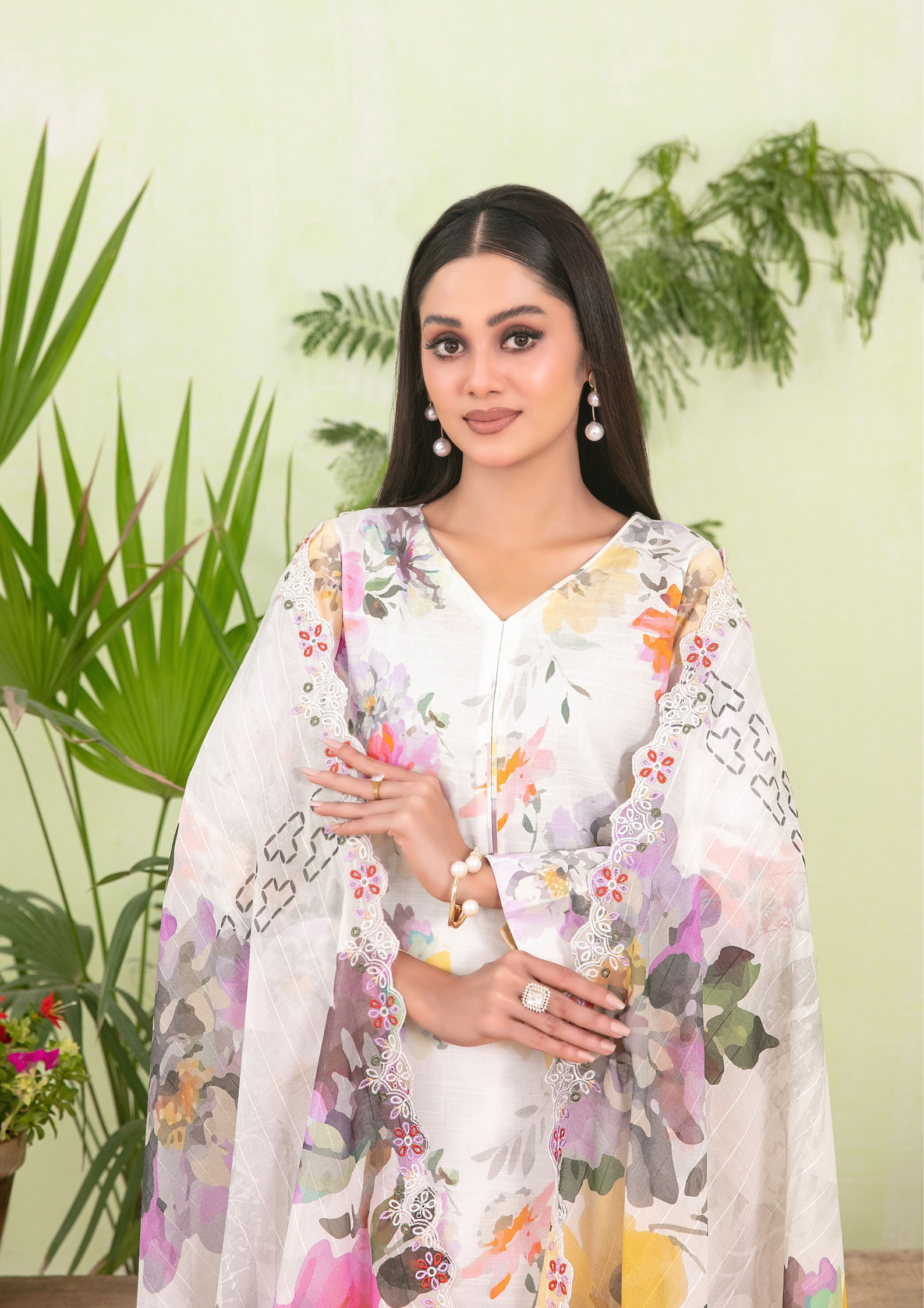 COCO - Unstitched 3-Piece Luxury Embroidered