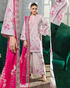 MOOMAL - Unstitched 3PCS Lawn