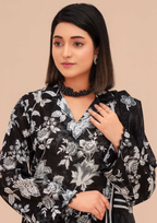 GULL E SIYAH - Unstitched 3-Piece Diigital Printed Lawn