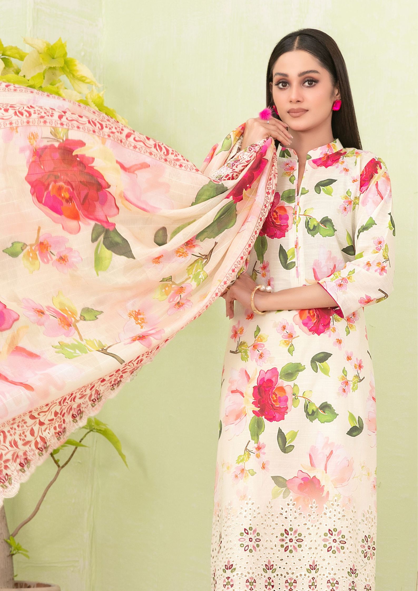 COCO - Unstitched 3-Piece Luxury Embroidered