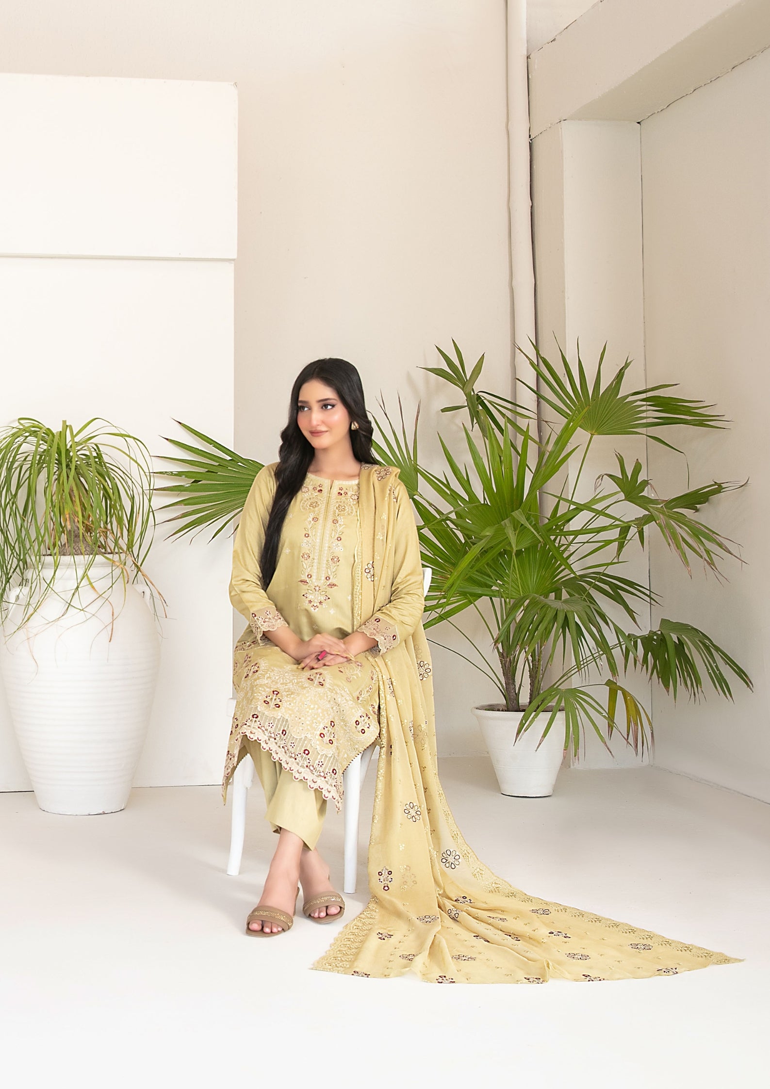 RAQS - Unstitched Embroidered Viscose
