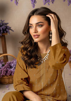 ZAHRA NOOR - Unstitched Chamki Dhanak