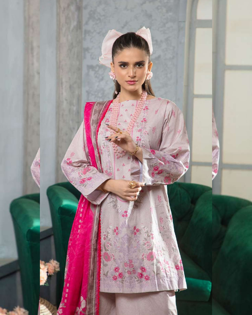 GULZAR - Stitched Lawn by Moncheri