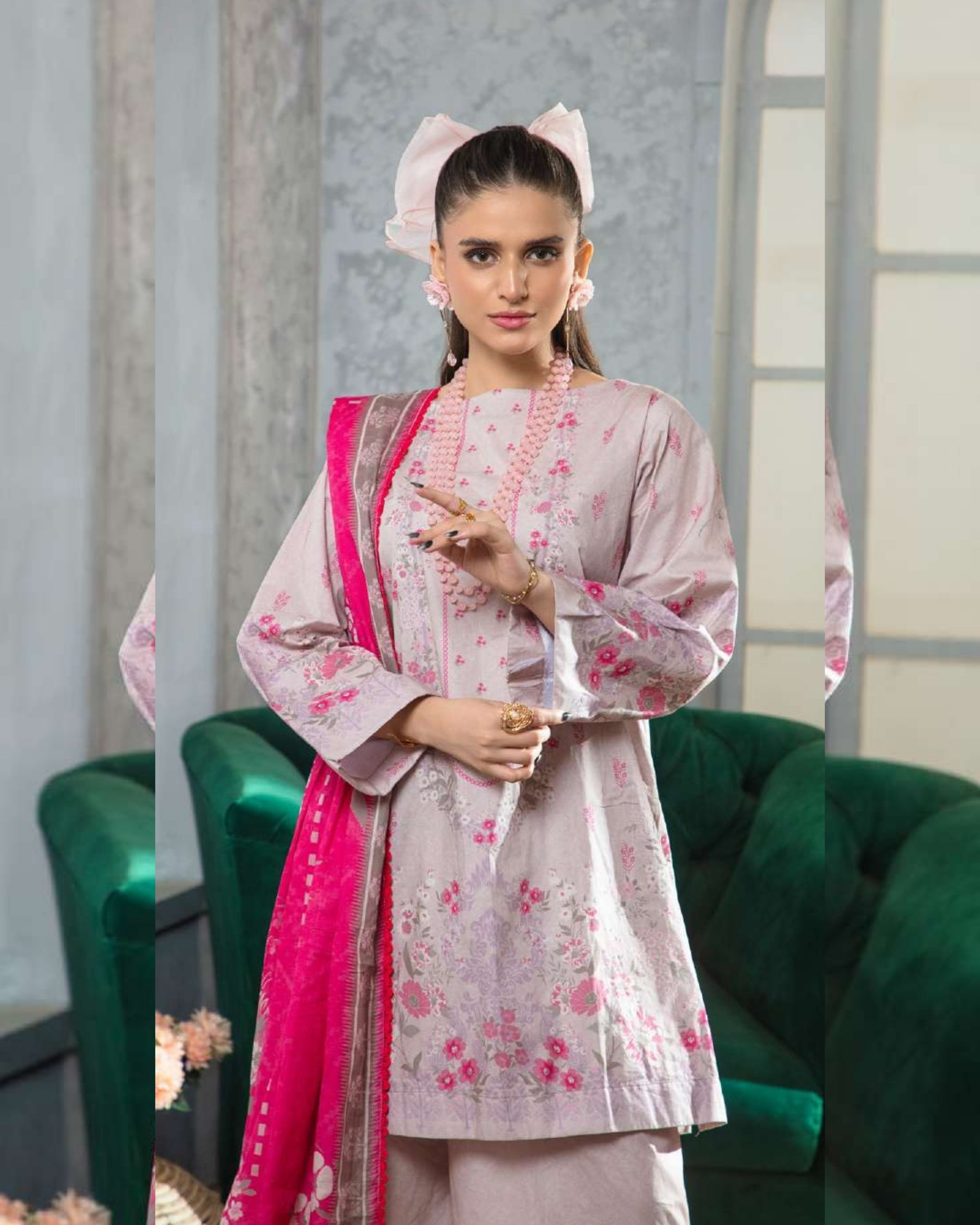 MOOMAL - Unstitched 3PCS Lawn