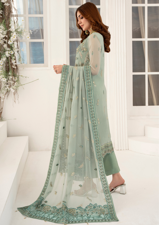 AFREEN - Semi Stitched Exclusive Chiffon