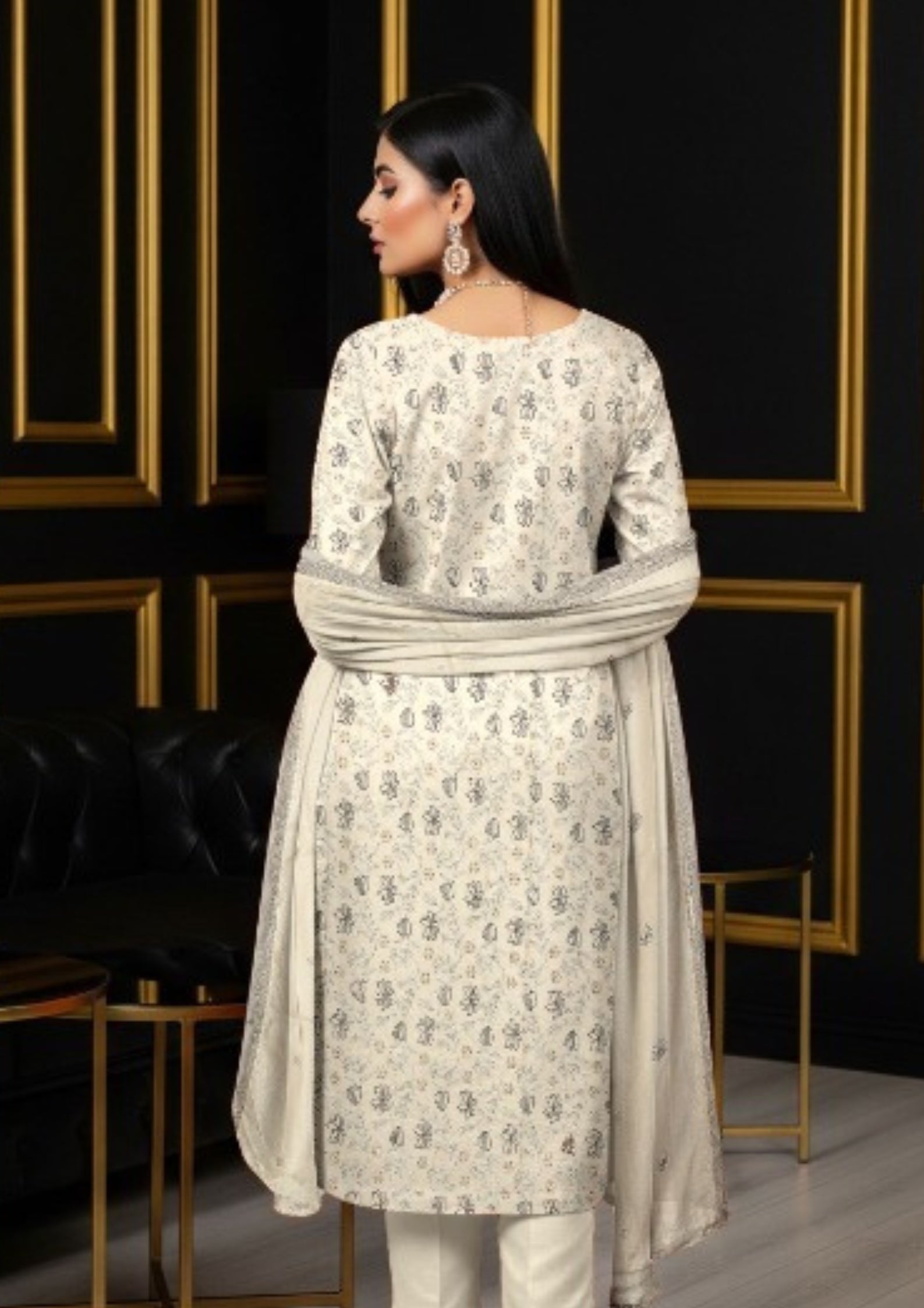 BULBUL - Unstitched Pashmina Dhanak