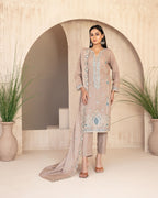 AYZEL - Unstitched Embroidered Karrandi