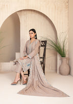 AYZEL - Unstitched Embroidered Karrandi