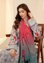 AQAS - Unstitched 3-Piece Digital Printed