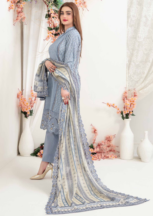 ULFAT - Unstitched 3-Piece Digital Lawn Prints