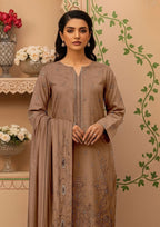 BELLA - Unstitched Embroidered Chamki Dhanak