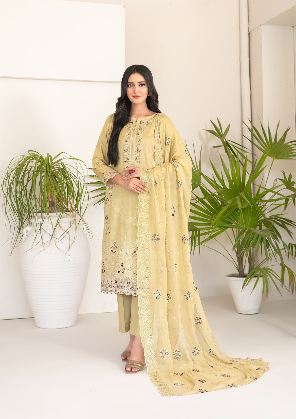 RAQS - Unstitched Embroidered Viscose