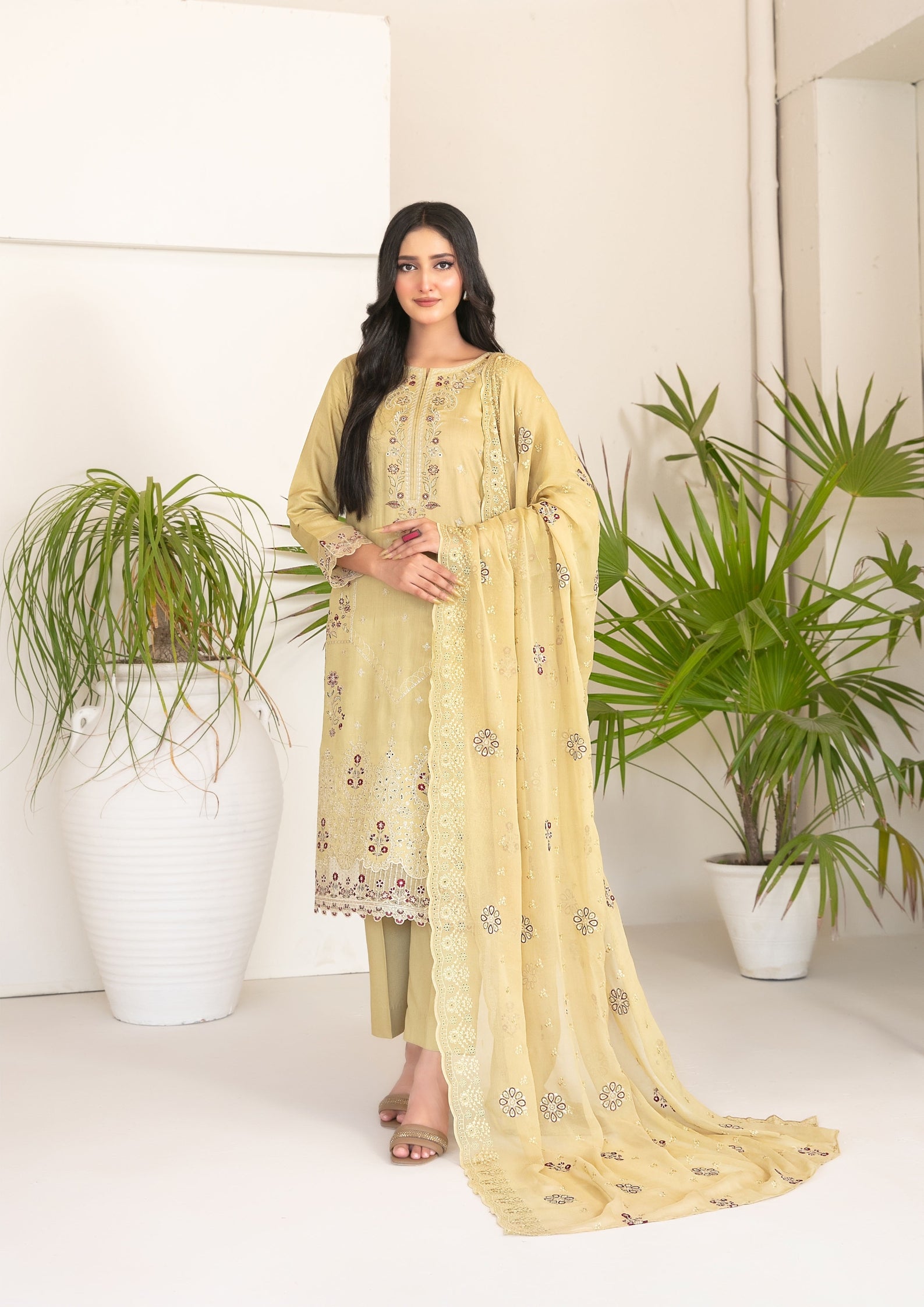 RAQS - Unstitched Embroidered Viscose