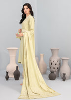 ANEZA - Unstitched Fancy Leather Peach